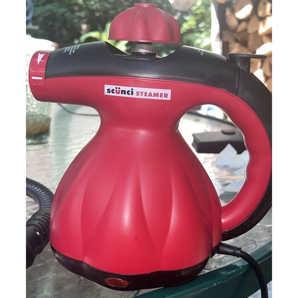 SCUNCI Steamer SS1000 w/Accessories & Bag Household Steam Cleaner Tested & Works